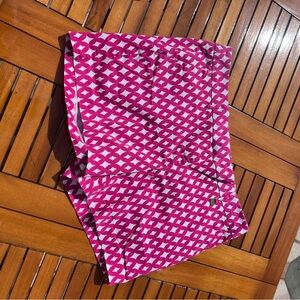 Nautica Pink and White Fabric with Gold Detail
